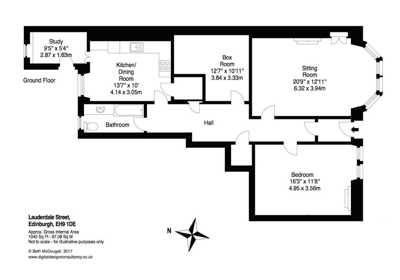 The Lauderdale Street Residence Эдинбург Экстерьер фото
